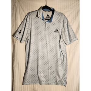 ADIDAS MEN'S GOLF SHORT SLEEVE SHIRT SIZE MEDIUM